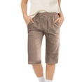 thumbnail image 3 of FDDMis Spandex Shorts Khaki Shorts Black Skinny Jeans Kids Shorts Girls Plus Size Athletic Shorts Basketball Shorts Baseball Shorts Youth 12 to 18, Khaki 13-14 Years, 3 of 8