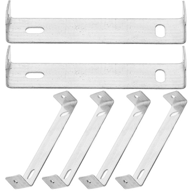 6 soportes de montaje universales para luminarias, barra transversal, placa de luz de techo, soporte de montaje en pared para soluciones eficientes de iluminación de araña y exterior