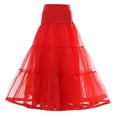 thumbnail image 1 of Kumeng Jupon Long pour Femmes, Grande Taille, Jupon Crinoline pour Bal, Soirée, Mariage, 1 of 4