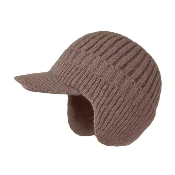 Gorra de béisbol con orejeras para motocicleta, impermeable, para ciclismo en climas fríos. Caqui