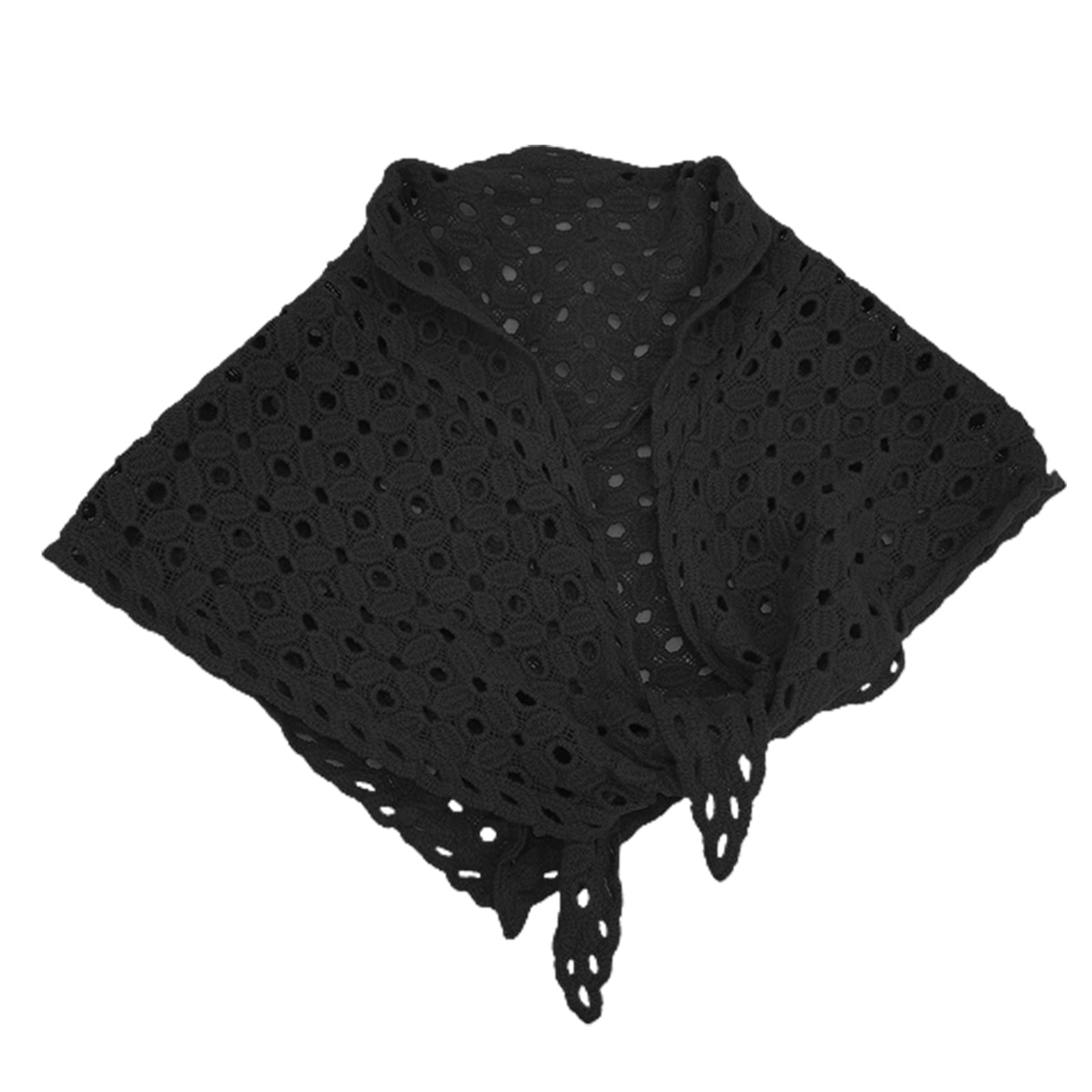 Triangular Shoulder Wrap Shrug Scarf Crochet Shawl Wraps Echarpe Scarves