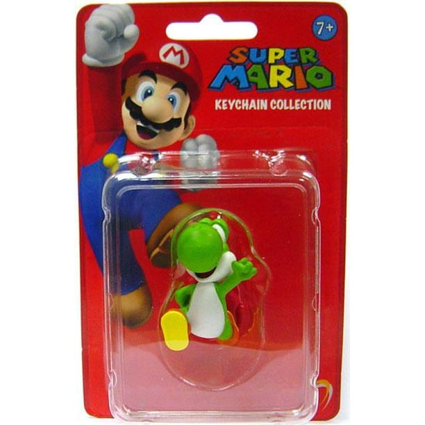 Super Mario Bros. - Super Mario Bros. 2 Inch Clip On Figure Keychain - Yoshi - Walmart.com
