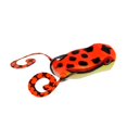 thumbnail image 3 of Señuelo de pesca Popper Rana cebos anzuelos dobles Crankbaits Bass Tackle rojo Cola Cebo para señuelos de rana, 3 of 6