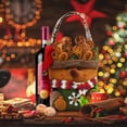 thumbnail image 2 of Agiferg Portable Candy Bag Christmas Red Wine Jacket Bags Christmas Desktop Decor Bag, 2 of 4