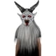 thumbnail image 2 of Máscara De Krampus By Ghoulish Productions, Máscara De Demonio Con Cuernos, Pelo Largo Y Lengua, 2 of 8