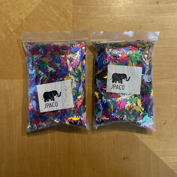 Dinosaur Confetti (5 Oz) - Dino Themed Party, Birhday, Celebration, Supplies
