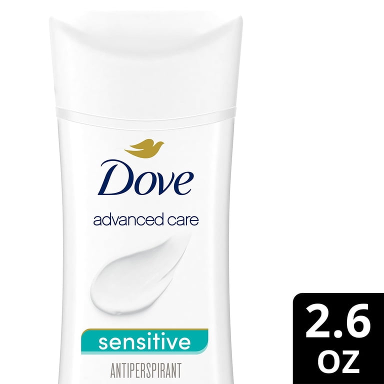 Dove, Antiperspirant Deodorant, Sensitive, Unscented, 3-Pack