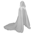thumbnail image 1 of Capucha Lavable Zulema hasta el suelo Halloween poliéster blanco, 1 of 8