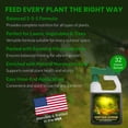 thumbnail image 5 of Humboldts Secret Everything Outdoor Plant Food | 5-5-5 Liquid Fertilizer with Norwegian Kelp | All Purpose Lawn, Vegetable & Fruit Food | Garden Nutrients | Refillable Hose End Bottle | 32 Ounce, 5 of 9