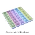 thumbnail image 5 of Caja de almacenamiento con soporte de cuentas de cristal para pintura de diamantes herramientas de diamantes de imitación para decoración de uñas Hugtrwg Para estrenar, 5 of 5