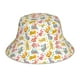 thumbnail image 1 of Fotbe Boho Bunny Sombrero Tipo Pescador con Estampado – Sombrero de Sol de Algodón de Moda para Playa, Golf, Pesca, 1 of 6
