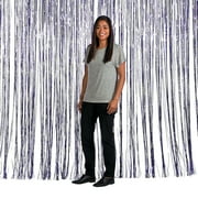 Lg Purple Fringe Decoration W/Grommets - Party Decor - 1 Piece