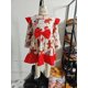 thumbnail image 1 of Diseño lindo y de moda para faldas de niñas, vestidos con lazo estampados navideños, regalos de festivales para niñas, hermosos atuendos., 1 of 2