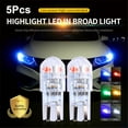 thumbnail image 1 of 5Pcs T10 Car Bulbs Led Side Light Bulb Width Lamp External Lights Indicators, 1 of 10
