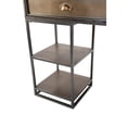 thumbnail image 4 of Tripar International 19633 Metal Desk with Shelves, Bronze - Rectangular, 4 of 5