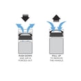 thumbnail image 4 of Contenedor de almacenamiento Prepara Evak Large, 1.36 l/46 oz, negro brillante, 4 of 7