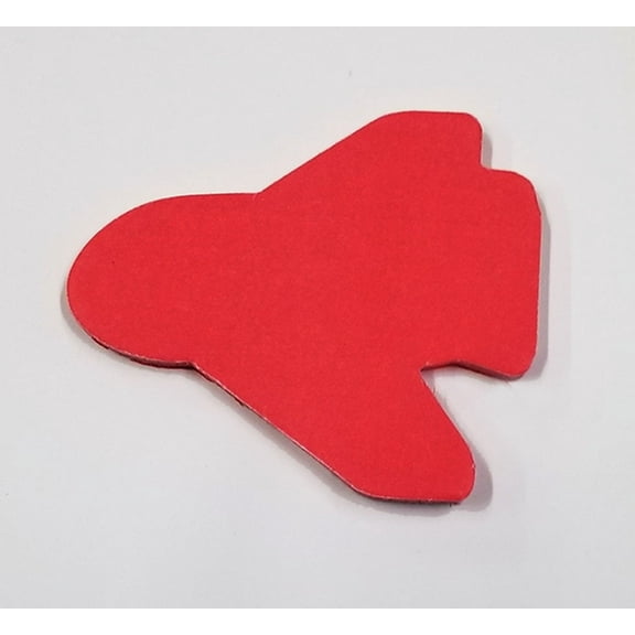 SHAPES ETC. Sticky Shape Notepad - Airplane