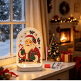 thumbnail image 3 of KRONDO Christmas Diaamond-Art Night Light, 3D Pear-l Painting Kit with Warm LED Base for Beginners, 3 of 9