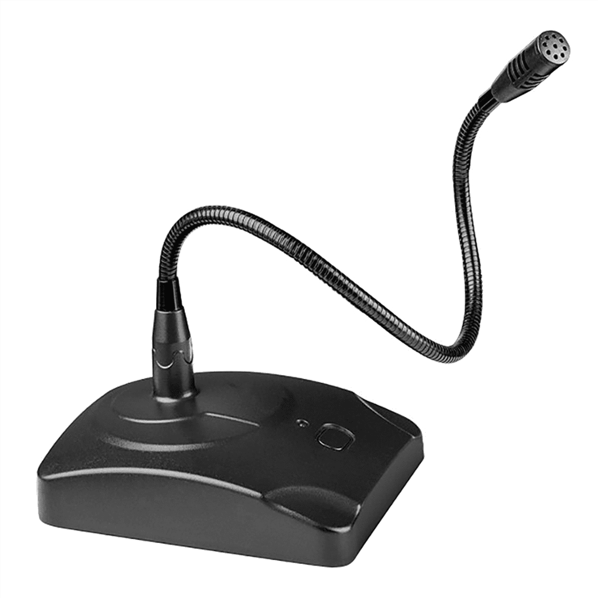 4X QR-501 Wired Conference Microphone, Office Meeting Gooseneck Recording Microphone Condenser Microphone,4* conference microphone 4* audio cable 4* windproof sponge cover,Black