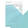 thumbnail image 3 of Craft Perfect Pearlescent Cardstock 8.5"X11" 5/Pkg-Caribbean Sea, 3 of 5
