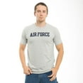 thumbnail image 2 of R54-AIR-HGR-03 Oceanside, Applique Military T-Shirts, Air Force, Heather Grey, Large, 2 of 5