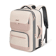 thumbnail image 1 of Mochila de viaje para mujer, mochila de compresión al vacío, para laptop de 17' Lab.G, Beige, 1 of 5
