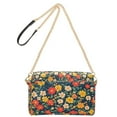 thumbnail image 2 of FORMRS Women Crossbody Purse with Chain Strap Vegan Leather Shoulder Handbag, Vibrant Flowers, 2 of 7