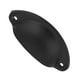 thumbnail image 4 of Pomo de metal para muebles de gabinete con forma de concha antigua, accesorio para utensilios de cocina (negro), 4 of 12