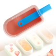 thumbnail image 2 of 4/3/2/1pcs Silicone Popsicle Molds, Homemade Popsicle Mold Set, BPA Free Ice Cream Maker, Reusable Easy-Release Ice Cream Molds with Lids And Sticks for Homemade Flavored Popsicles, 2 of 7