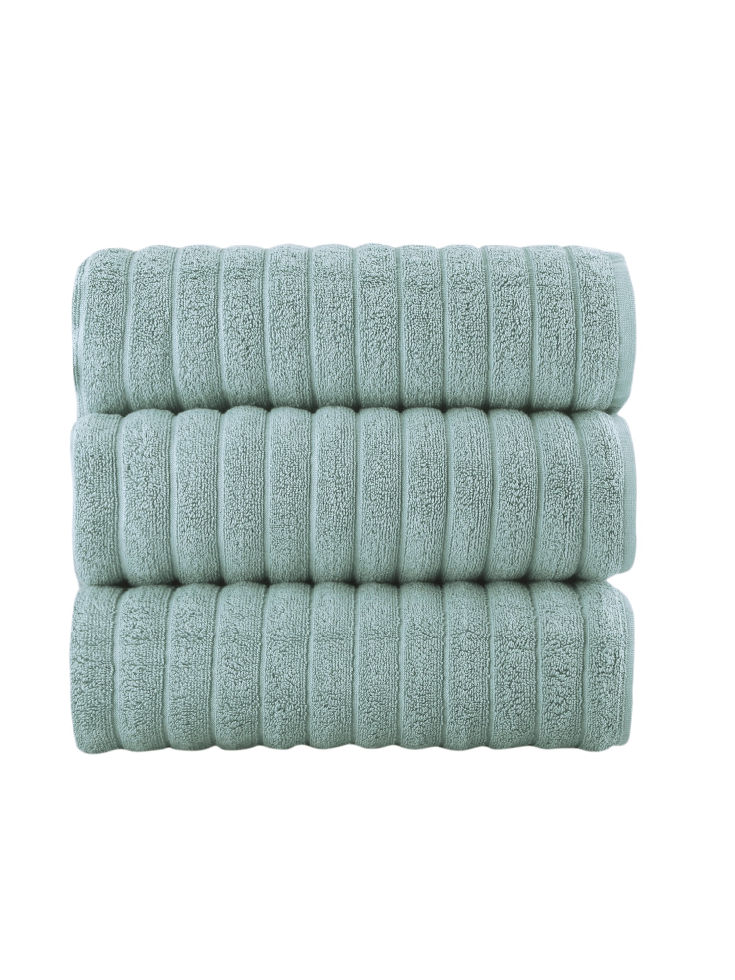 High Quality Unbelievably Soft Natural Heavy Plush Bamboo Ribbed Hand Towel 