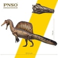 thumbnail image 4 of Modelo de dinosaurio Spinosaurus PNSO a escala 1:35, arte científico, 4 of 6