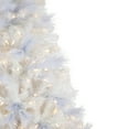 thumbnail image 6 of Northlight Clear Prelit Dual Function LED Incandescent White Hinged Spruce Artificial Christmas Tree, 6.5', 6 of 9