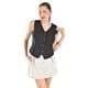 thumbnail image 4 of Chaleco estilo sastre Roman Fashion /Juvenil, 2017 (Negro lineas) negro CH, 4 of 5