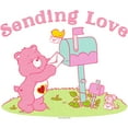 thumbnail image 2 of Junior's Care Bears Valentine’s Day Sending Love  Graphic Tee White 2X Large, 2 of 3