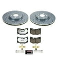 thumbnail image 3 of PowerStop Rear Z26 Street Warrior Carbon-Fiber Ceramic Brake Pad and Drilled and Slotted Rotor Kit Fits: CHEVROLET Select Models K8531-26, 3 of 9