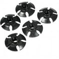 thumbnail image 1 of Accessoires de Bâton de Randonnée, Panier de Traction de Boue de Neige en Caoutchouc Accessoires de Bâton de Randonnée Pièces 5 Pcs, 1 of 5
