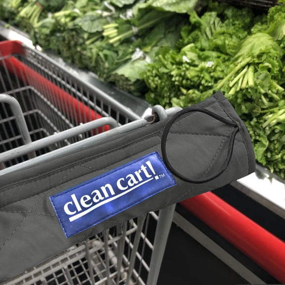 Clean Cart Shopping Cart Handle Cover 3-Pack, Classic Colors
