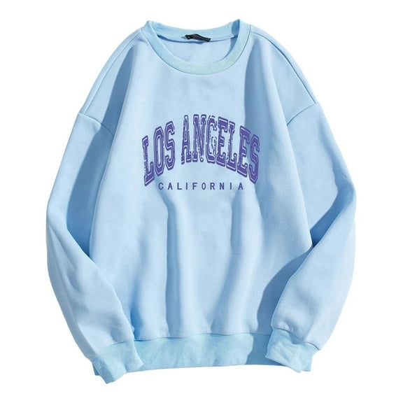 Women Blouses Women Pullover Tops Womens Sweatshirts Pullovers And Hoodies Hoodies Trendy Womens Pullover Small Quarter Zip Top Comfy Loose Sweatshirt Half Zipper Jacket Polyester Blue 2XL