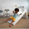 thumbnail image 6 of Avenlur Manuka Toddler Playground Wooden Indoor Slide - Transform Any Living Space Into The Perfect Playroom or Gym. Climbing Wood Slide for Babies, Toddlers, Children Ages 18mo - 4 Years (White), 6 of 11