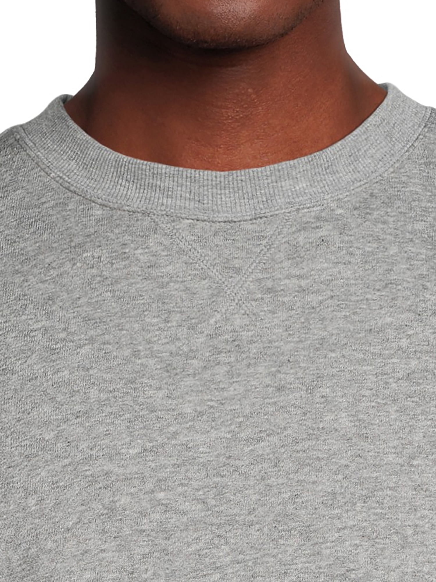 Russell Men's and Big Men's Fleece Crewneck Sweatshirt, Sizes up to 3XL