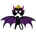 thumbnail image 3 of Disfraz de juego de rol Salvador para niños Ala del diablo Violeta 0 a 5 años, 3 of 9
