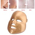 thumbnail image 4 of Máscara De Terapia De Fotones Terapia De Fotones Máscara Facial Led Máscara Facial 7 Colores Luz LED Máscara De Terapia De Fotones Rejuvenecimiento De La Piel Eliminación Del ANGGREK Beleza, Cuidado e Higiene, 4 of 7