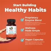 MaryRuths Gluten Relief Enzymes Vegan Gluten Free 60 Count