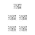 thumbnail image 2 of sweethay Stamping Seal Exquisite Office Supplies Transparent Kit Ornaments Stamper Scrapbooking Card Tool Decorations Making DIY Type2 NO2, 2 of 6