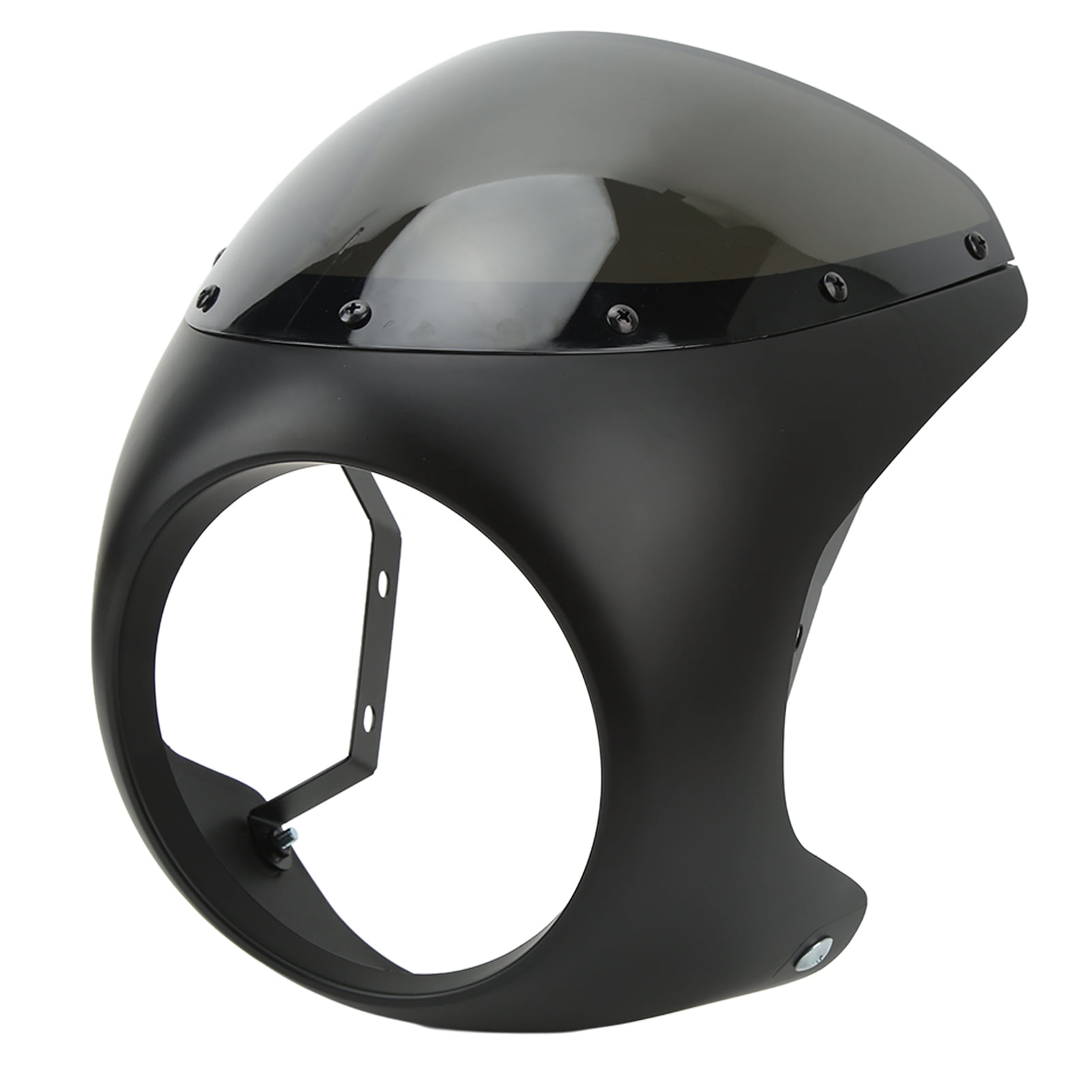Cubierta Del Carenado Del Faro,Cubierta De Carenado Para Faro Delantero De Motocicleta Cubierta Del Carenado Del Faro Del Motor Parabrisas Kit De Carenado Protector De Faro Visera Capo