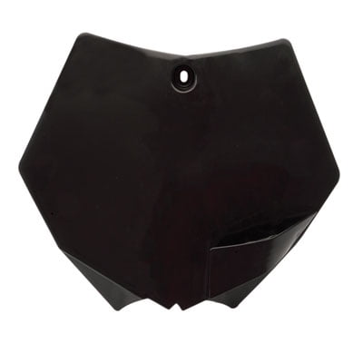 Polisport Front Number Plate Black for KTM 200 XC 2008-2009