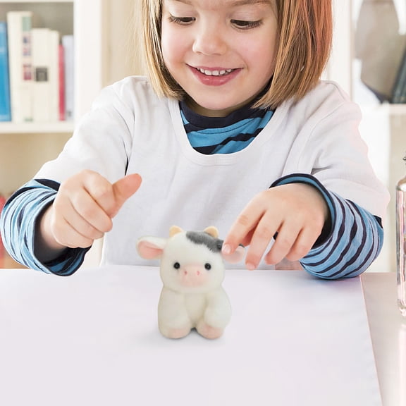 AuroraX Small Stuffed Animals,Cute Soft Pig/Bear/Duck/Cow Plush Toys Doll,Personalized Mimi Birthday Womens Gifts