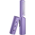 thumbnail image 3 of Plancha y rizador de pelo inalámbricos recargables por USB con calor ajustable para viajes (color violeta)., 3 of 5
