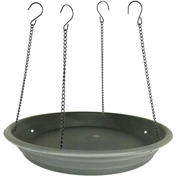Pmsanzay Bird Seed Catcher Tray Platform Feeder Hanging Tray Fits Most feeders Catches Most Falling Seed and Husk Great for Attracting Birds Outdoors,Backyard,Garden - No Feeders