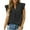 Black, variant on AXXD Basic Business Casual Tops for Women Summer 2024 Casual Sleeveless Round Neck Solid Blouse Pullover Tank Tops Shirt